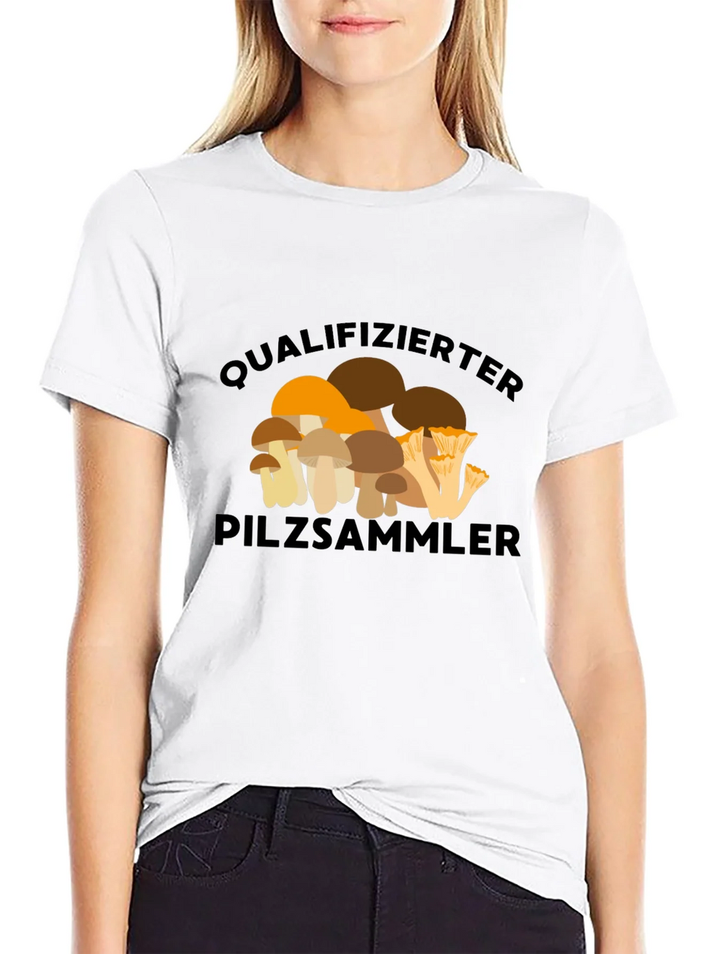 Qualified Mushroom Hunter Graphic Tee product image 8