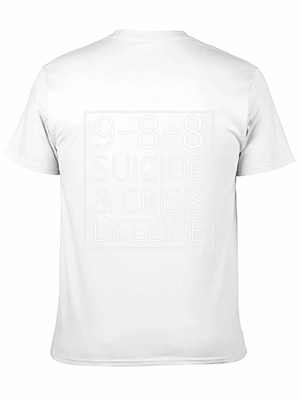 9-8-8 Suicide & Crisis Lifeline T-Shirt product image 10