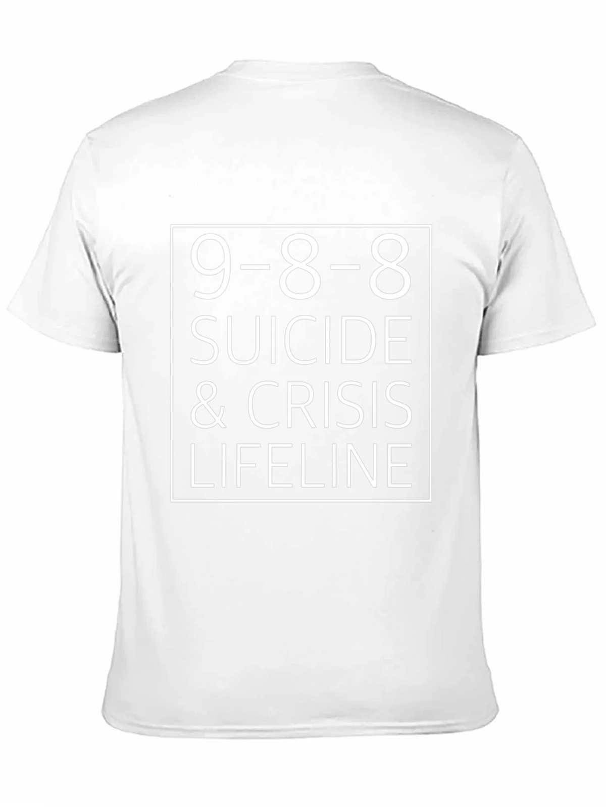 9-8-8 Suicide & Crisis Lifeline T-Shirt product image 10