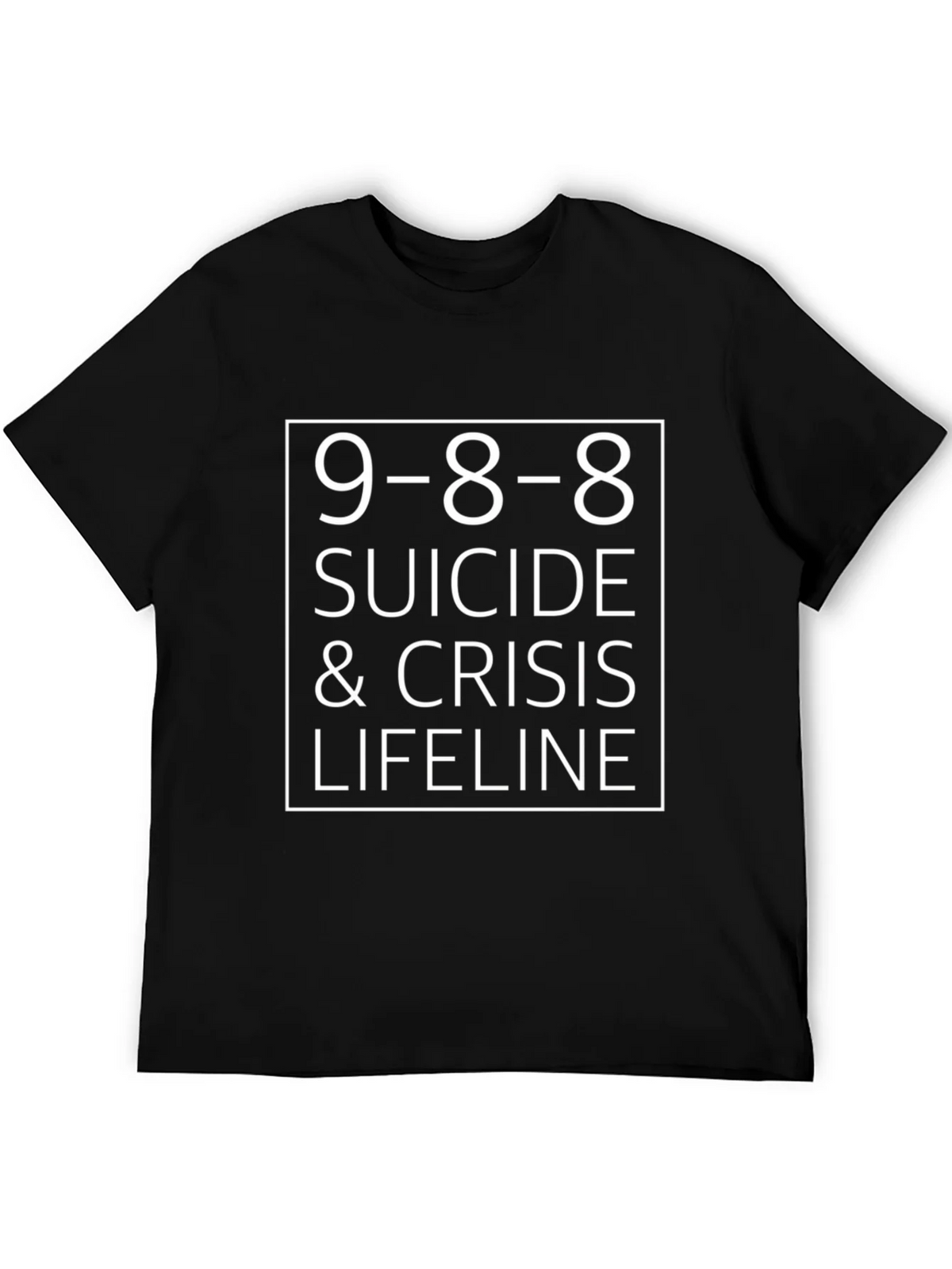 9-8-8 Suicide & Crisis Lifeline T-Shirt product image 5