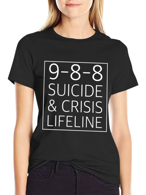 9-8-8 Suicide & Crisis Lifeline T-Shirt product image 2
