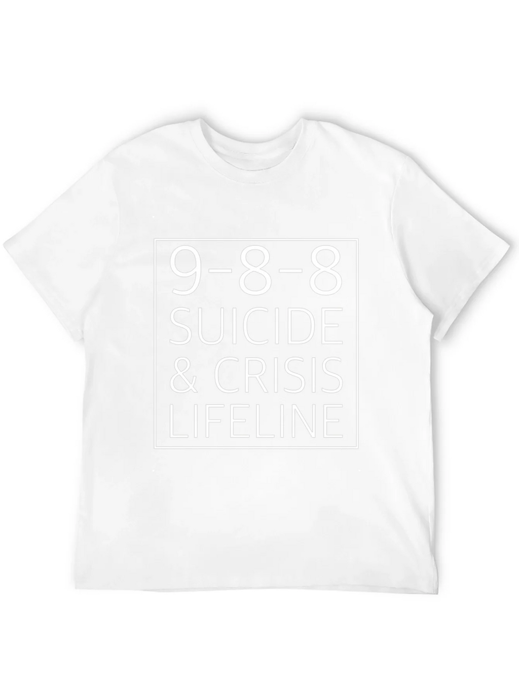 9-8-8 Suicide & Crisis Lifeline T-Shirt product image 11