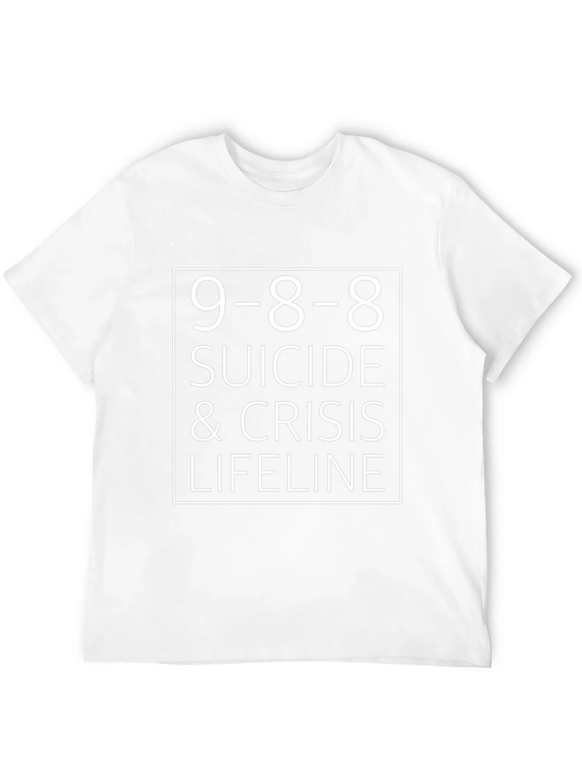 9-8-8 Suicide & Crisis Lifeline T-Shirt product image 11