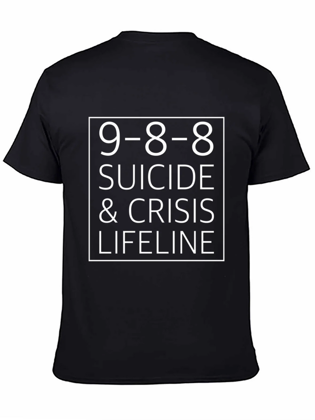 9-8-8 Suicide & Crisis Lifeline T-Shirt product image 4