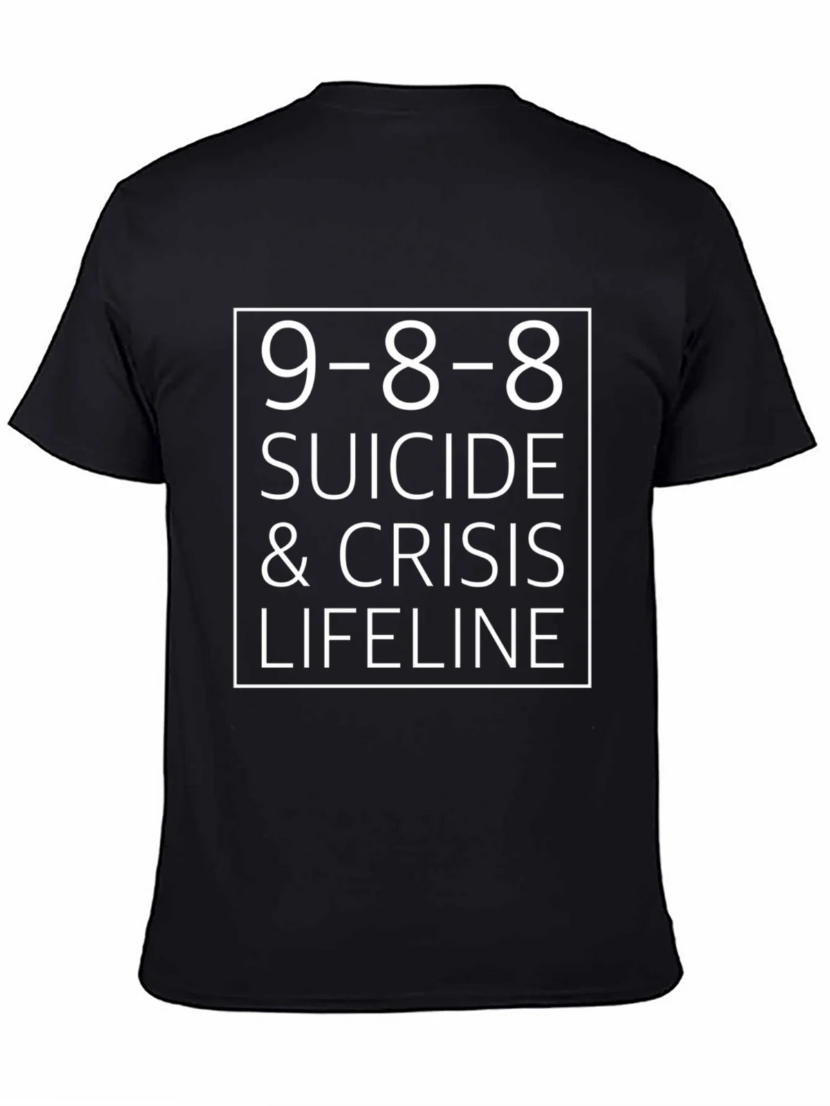 9-8-8 Suicide & Crisis Lifeline T-Shirt product image 4