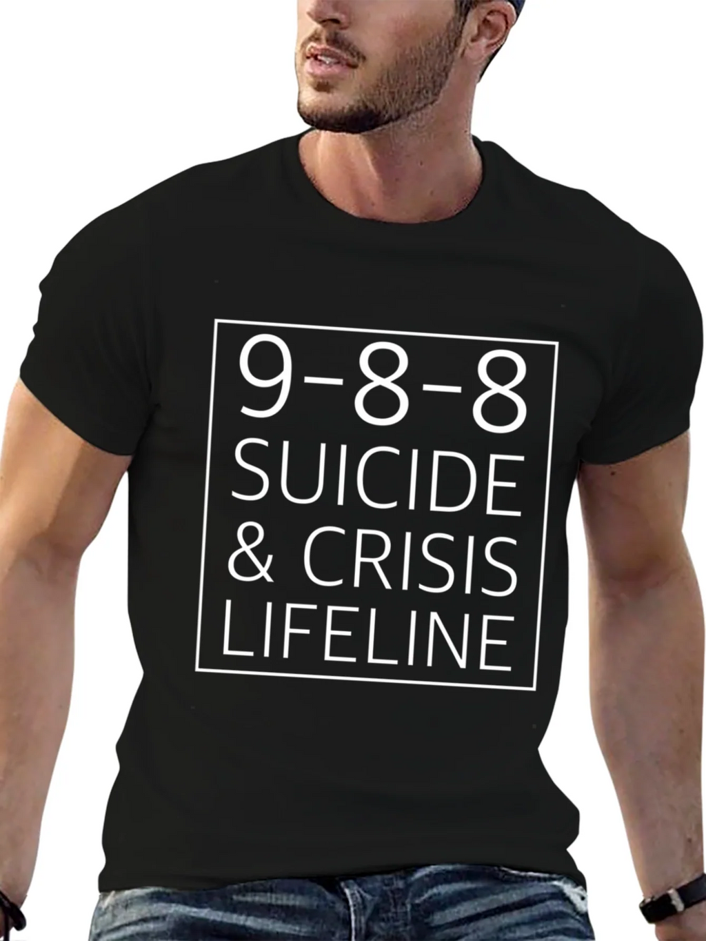 9-8-8 Suicide & Crisis Lifeline T-Shirt product image 6