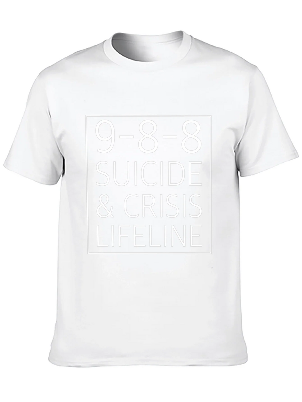 9-8-8 Suicide & Crisis Lifeline T-Shirt product image 9