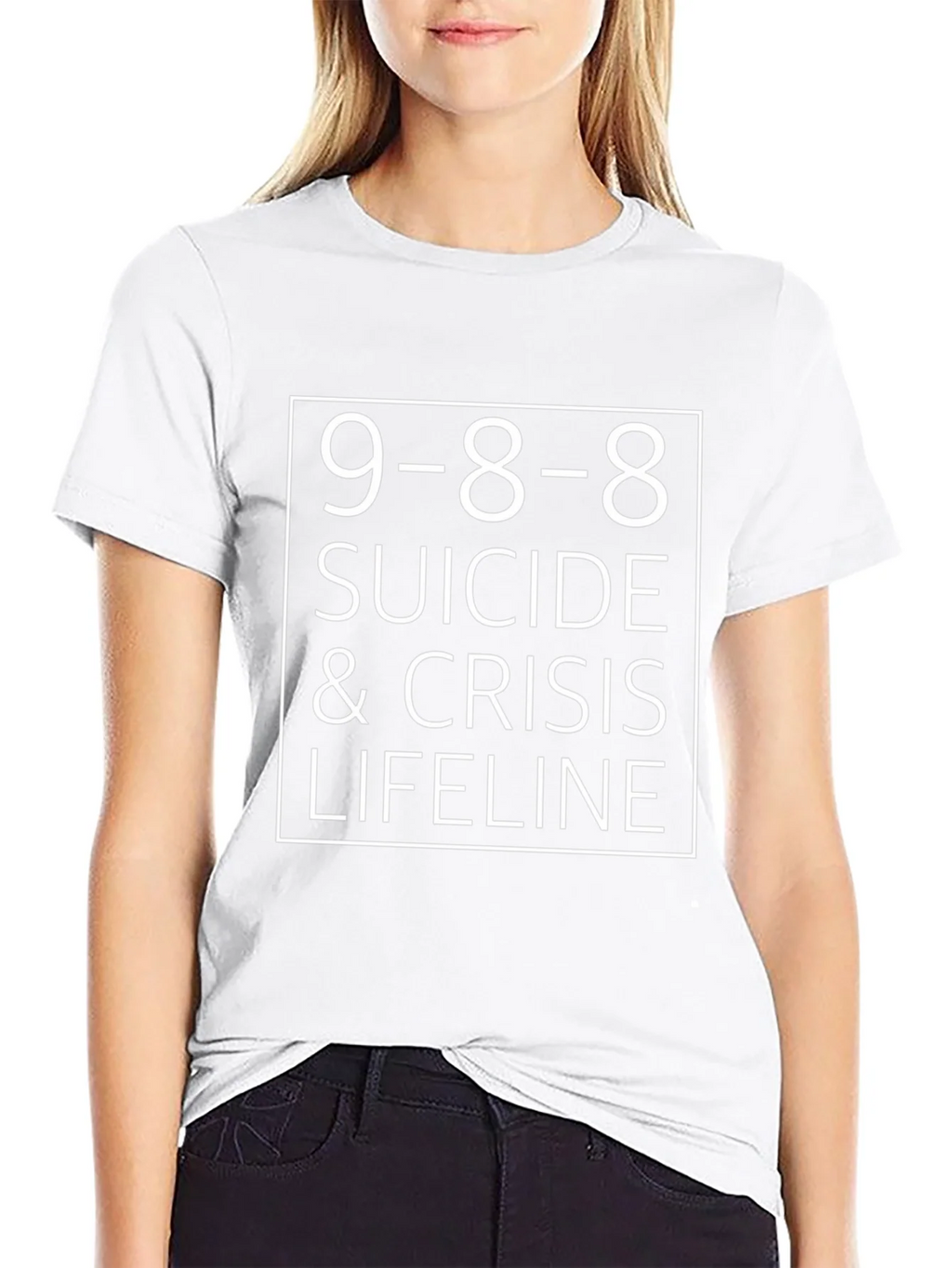 9-8-8 Suicide & Crisis Lifeline T-Shirt product image 8