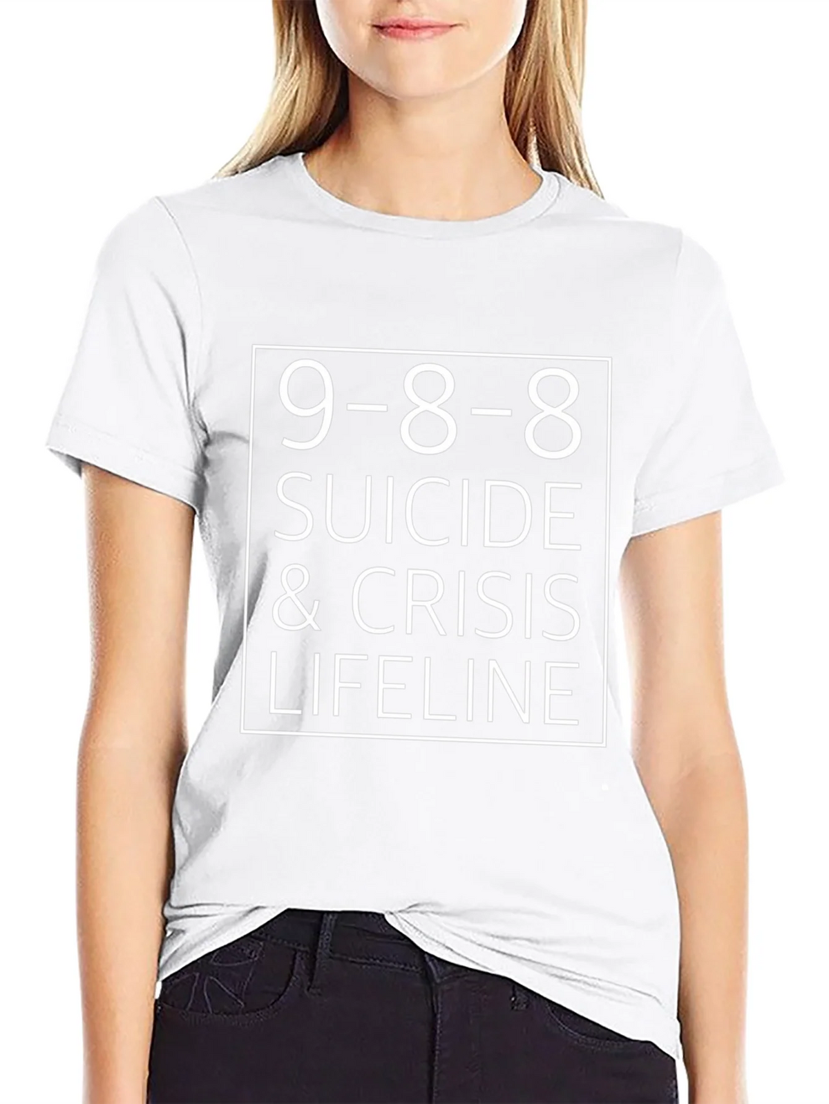 9-8-8 Suicide & Crisis Lifeline T-Shirt product image 8