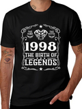 1998 The Birth of Legends Black T-Shirt product image 1