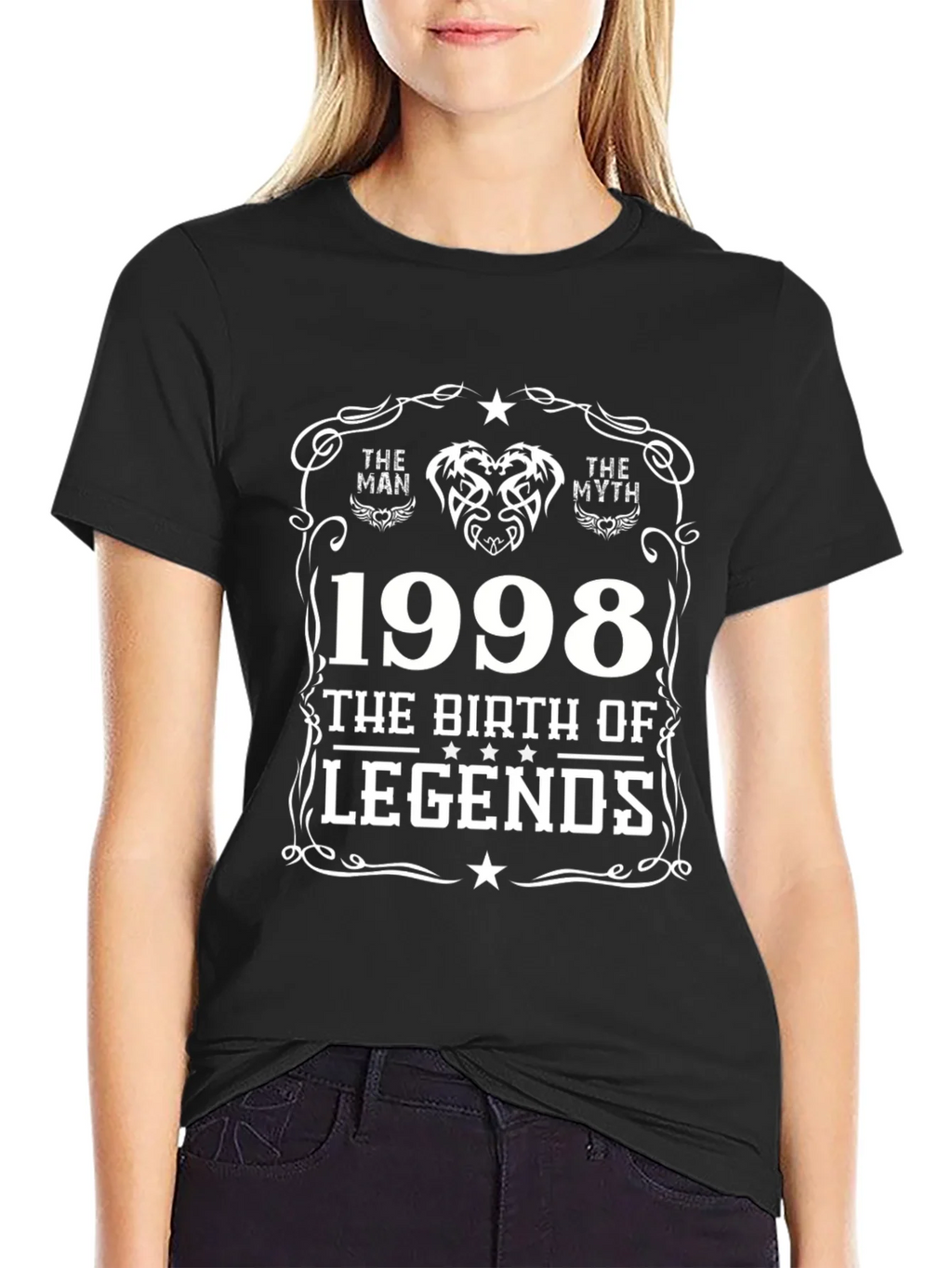 1998 The Birth of Legends Black T-Shirt product image 2