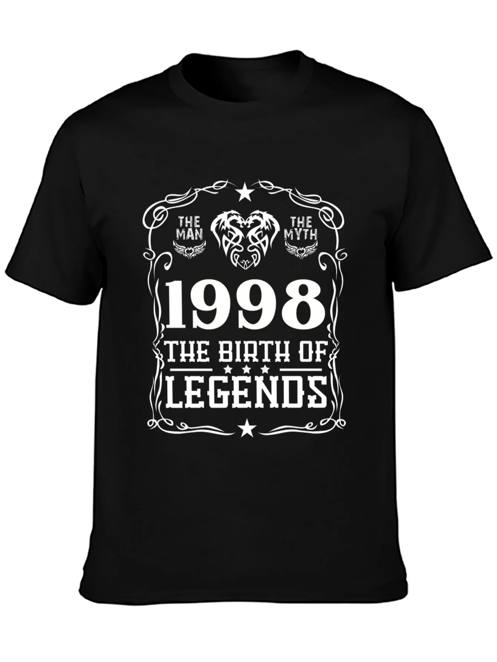 1998 The Birth of Legends Black T-Shirt product image 3