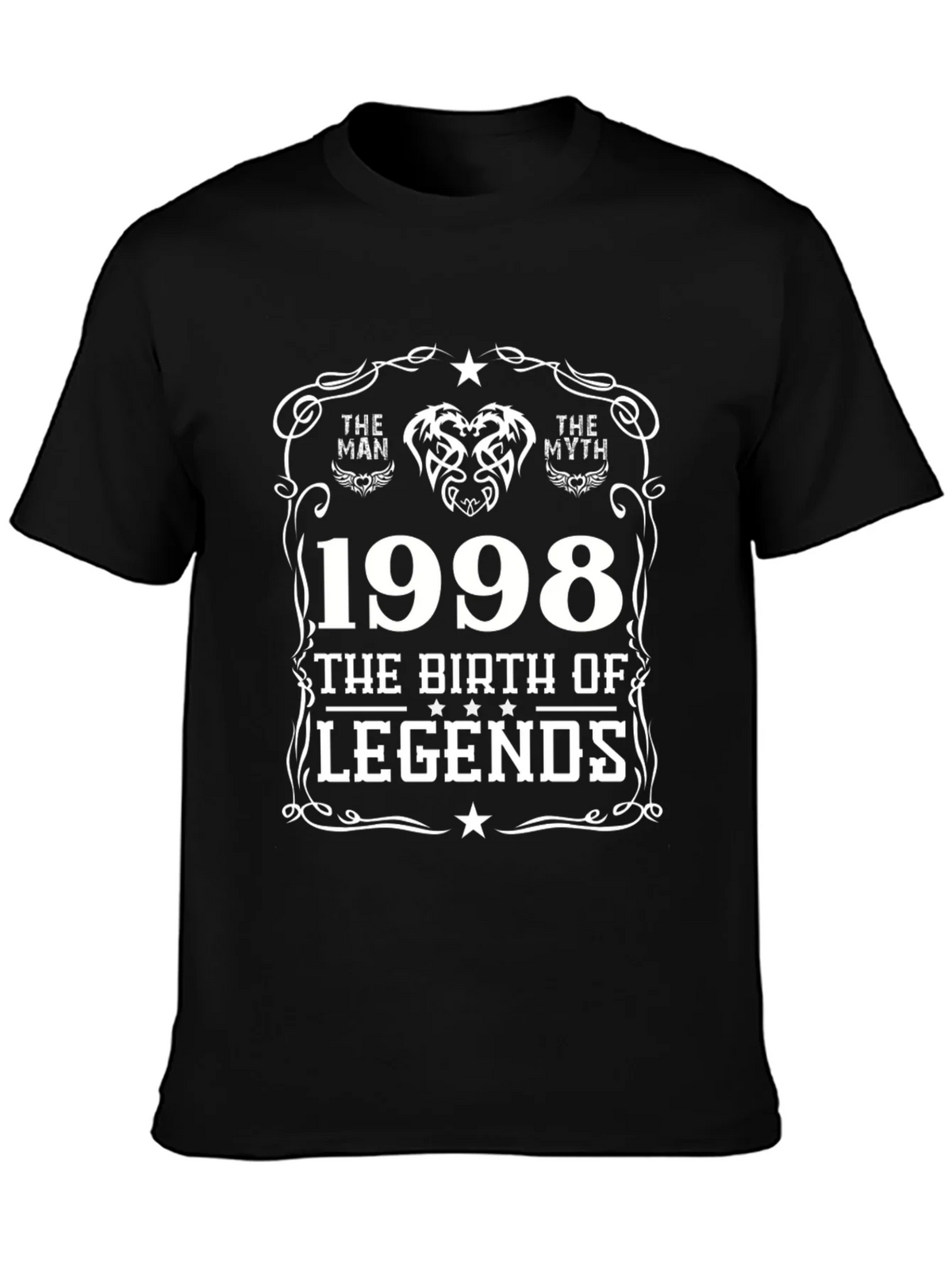 1998 The Birth of Legends Black T-Shirt product image 3
