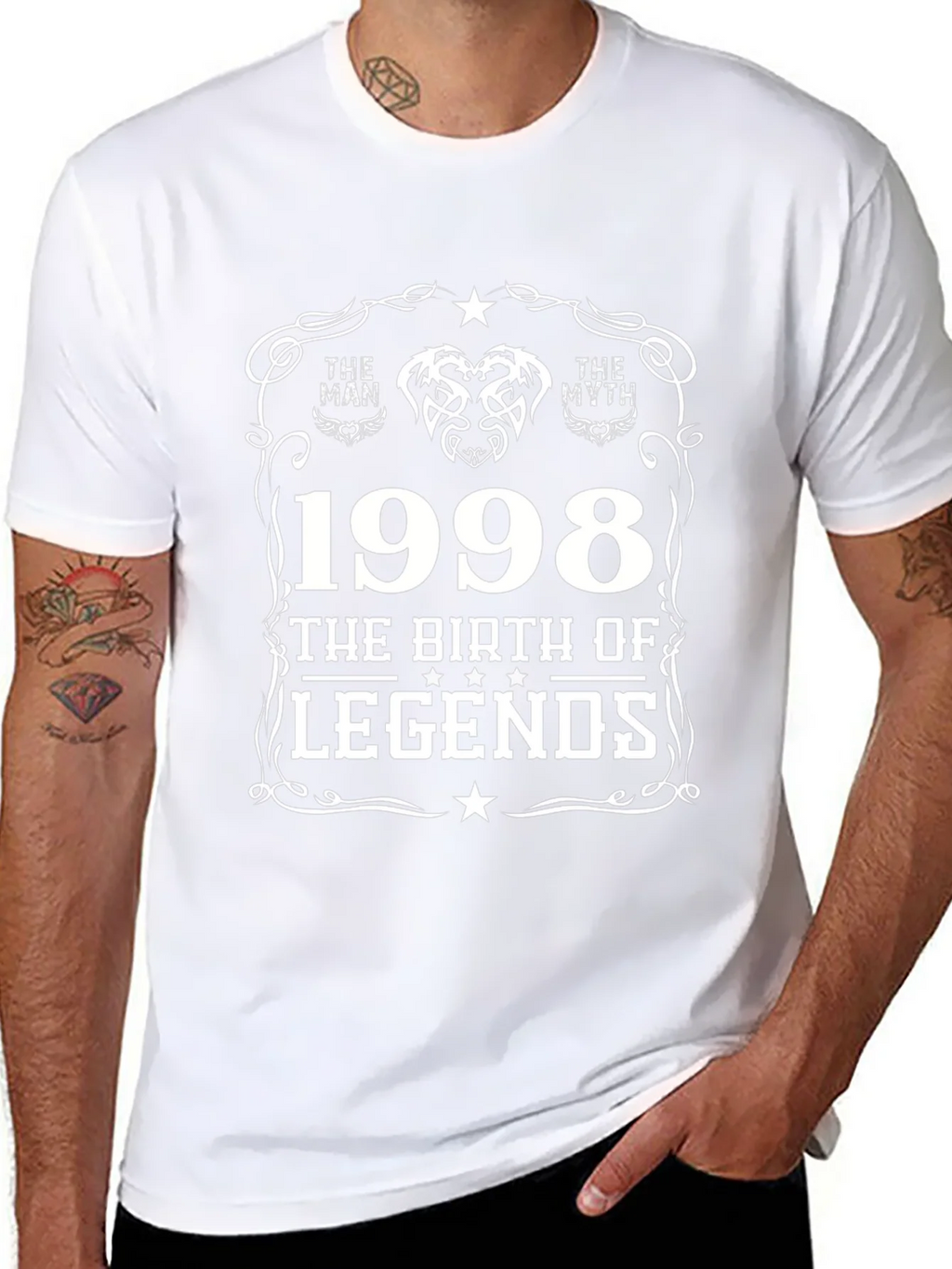 1998 The Birth of Legends Black T-Shirt product image 7