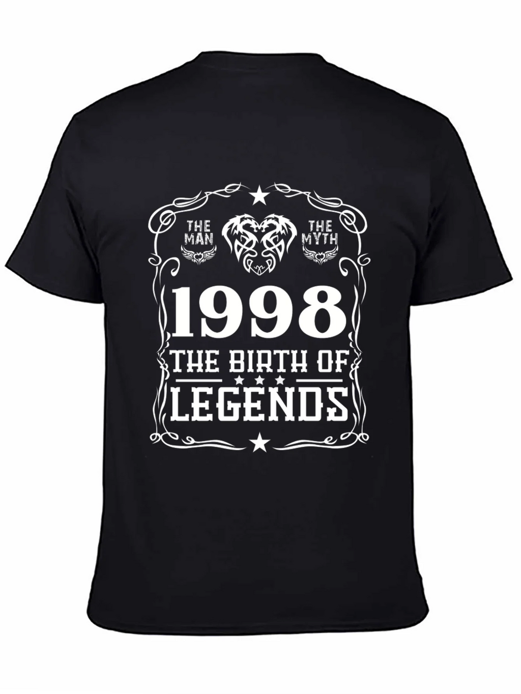 1998 The Birth of Legends Black T-Shirt product image 4