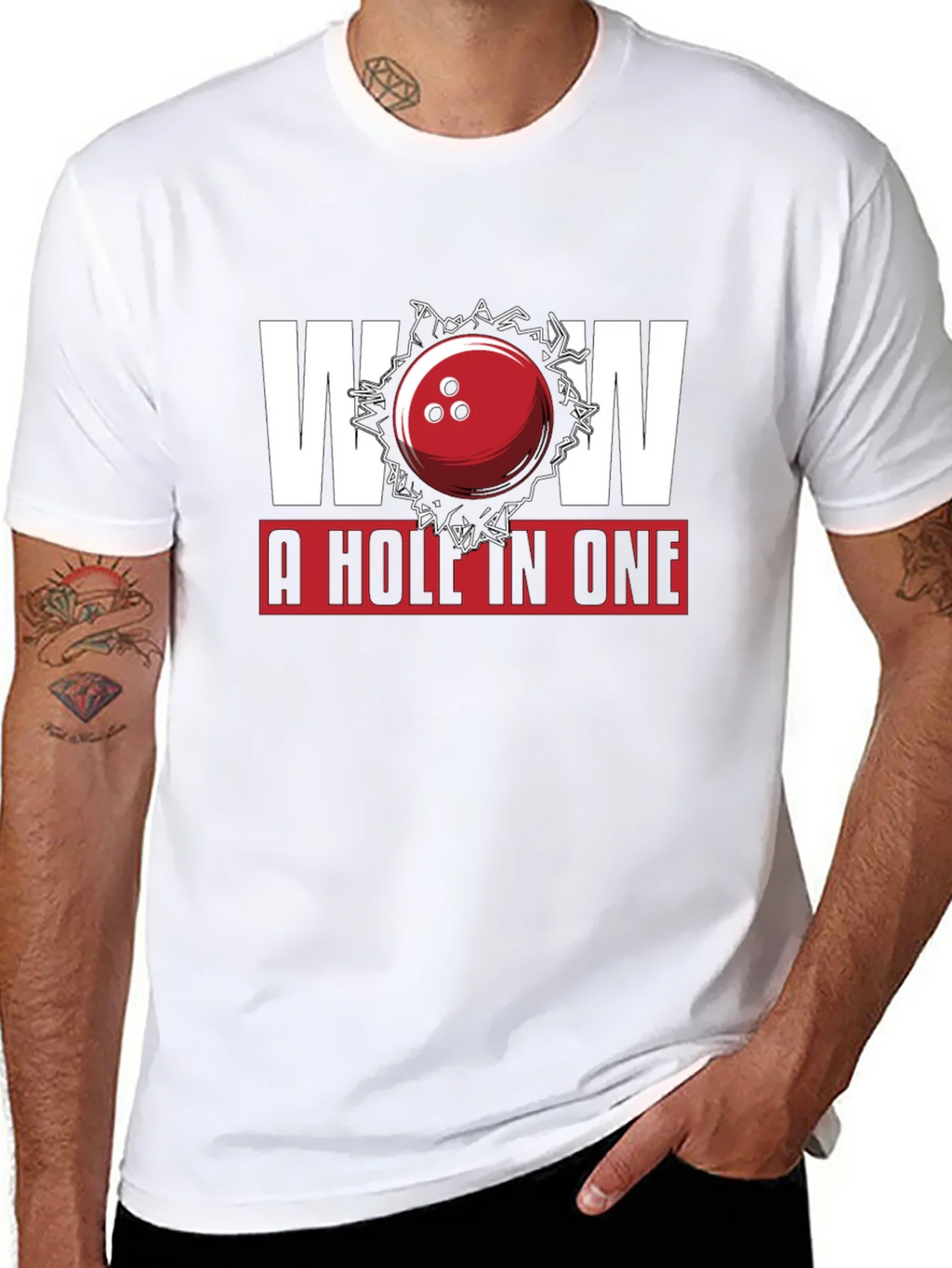 A Hole In One Bowling T-Shirt product image 7