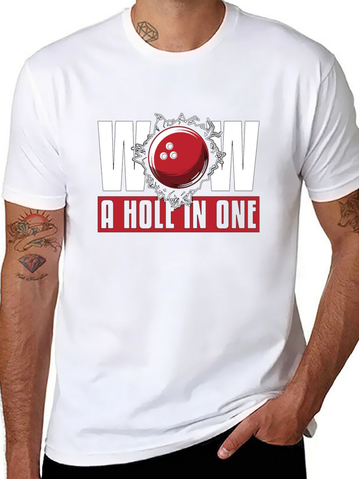 A Hole In One Bowling T-Shirt product image 7