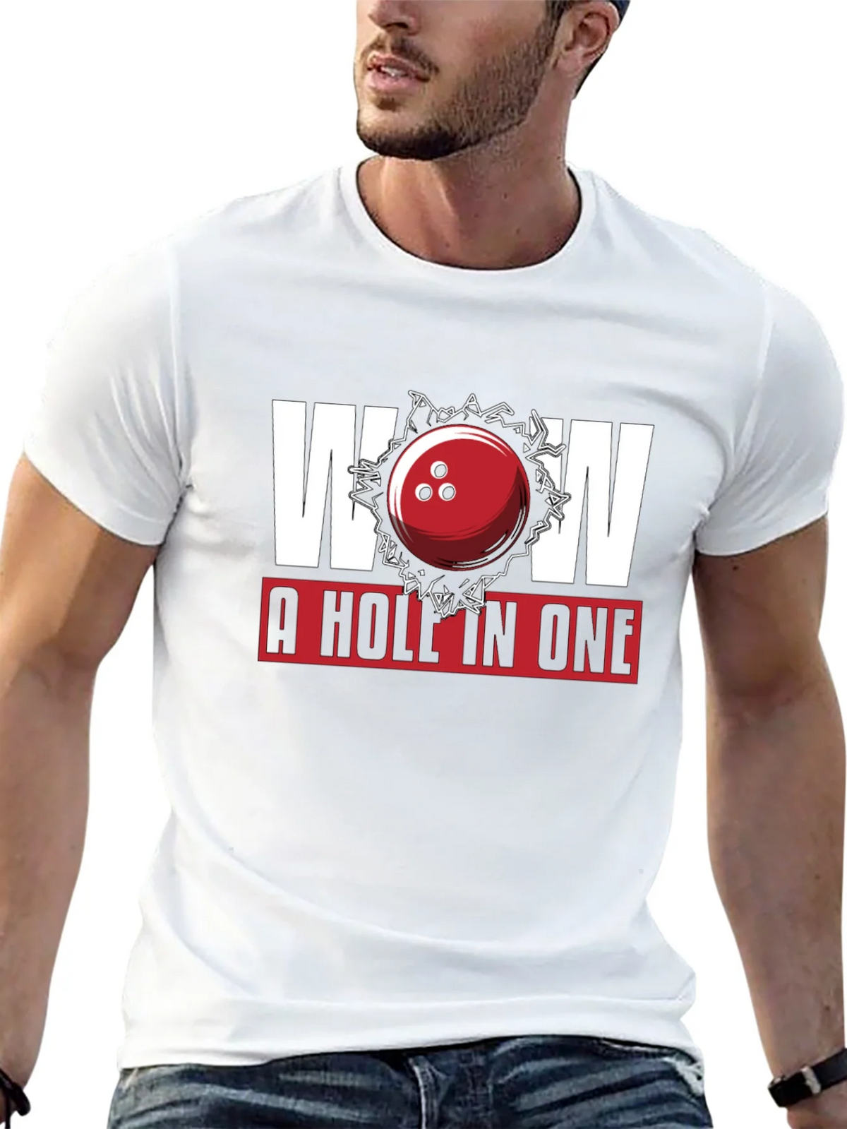 A Hole In One Bowling T-Shirt product image 12