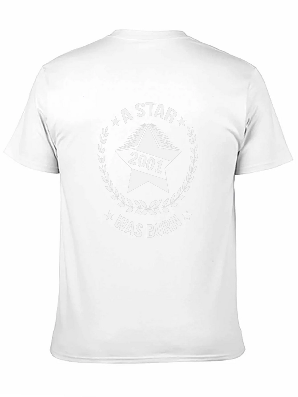 A Star Was Born in 2001 T-Shirt - Birthday Gift Tee product image 10