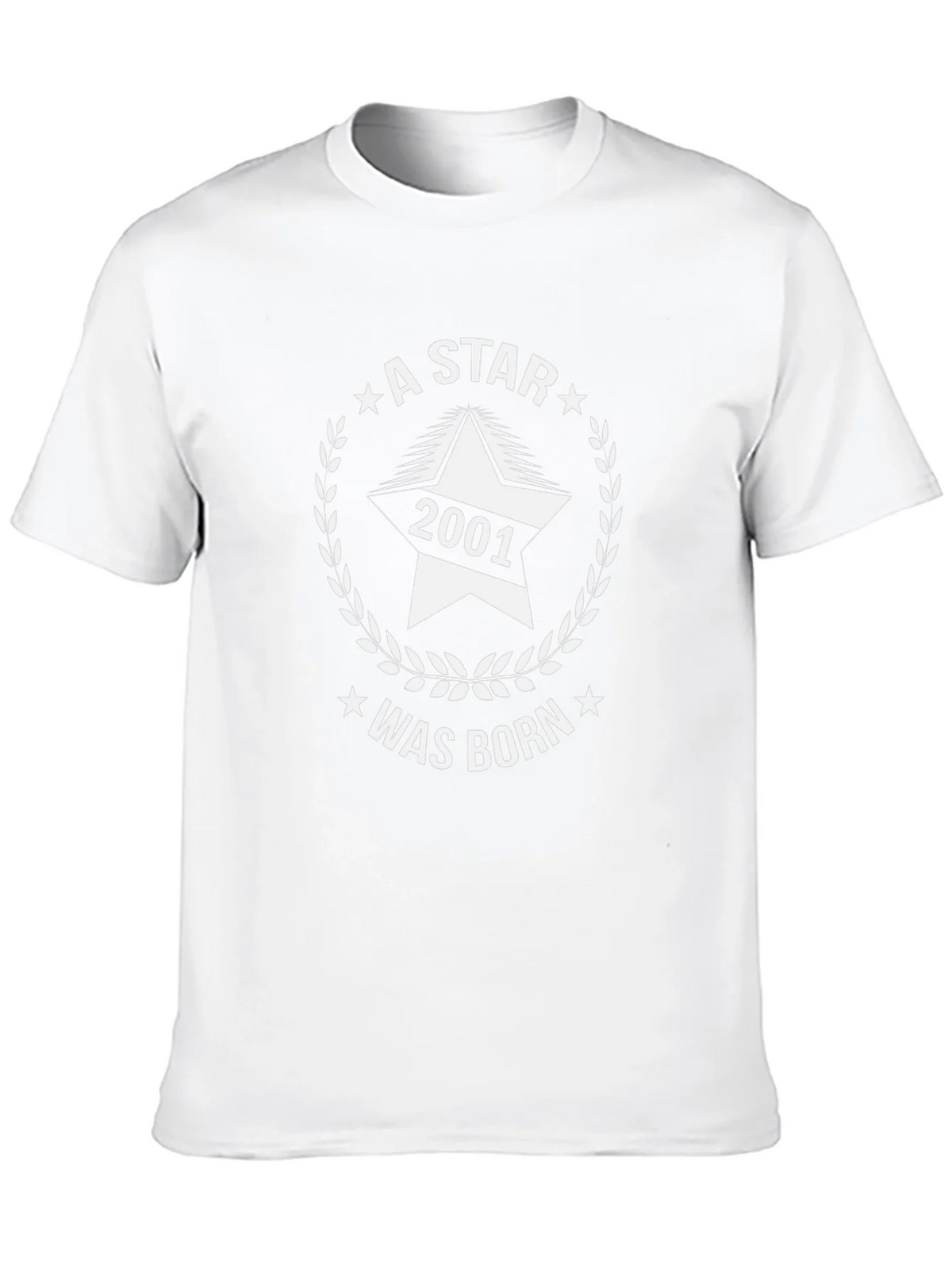 A Star Was Born in 2001 T-Shirt - Birthday Gift Tee product image 9