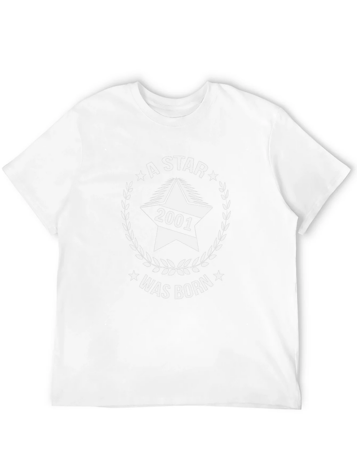 A Star Was Born in 2001 T-Shirt - Birthday Gift Tee product image 11