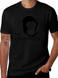 98% Chimpanzee Black Graphic Tee - Novelty T-Shirt product image 1